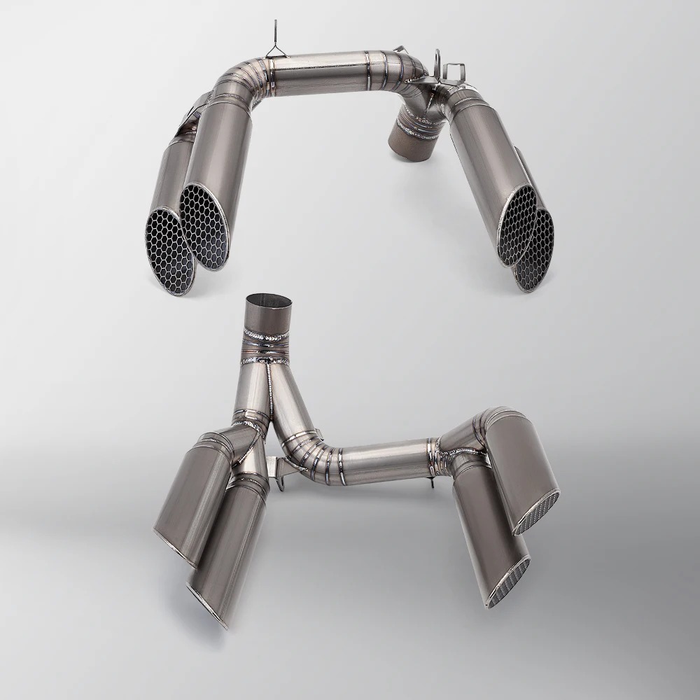 BRUTALE 1000 Titanium Alloy Exhaust System SBRUTALE1000ER RUSH1000 Four-Outlet Exhaust System for 2019-2025 Brutes New Condition
